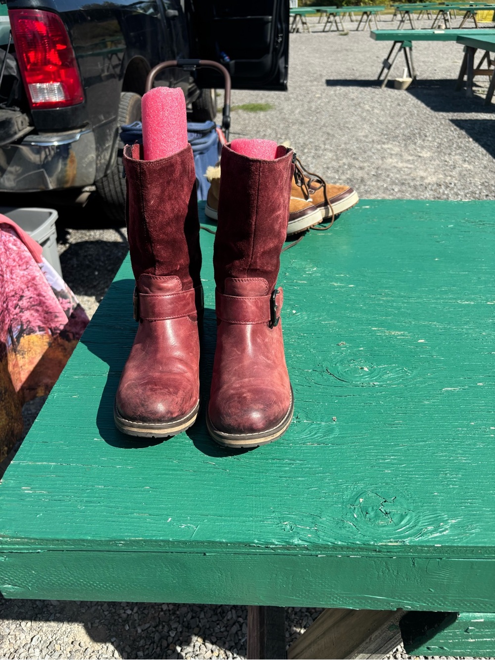 Clark’s Women's Mid-calf side zip boot size 10